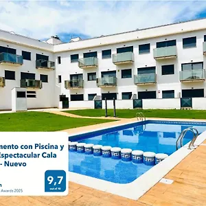  Apartamento Con Piscina Y Jardin Espectacular Cala Sirenas - Nuevo